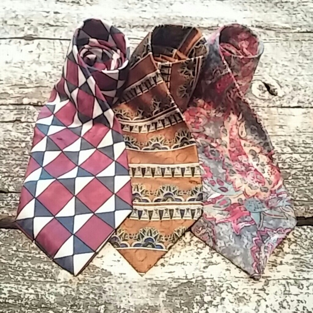Lot of 3 Stafford ties